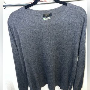 Grey cashmere sweater